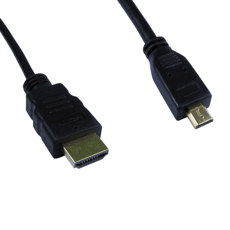 2 Meters Micro HDMI To HDMI Cable