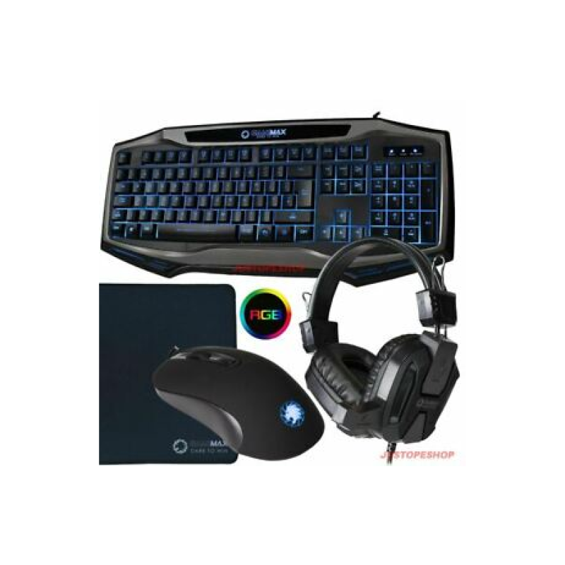 Game Max Raptor RGB Keyboard & Mouse Black