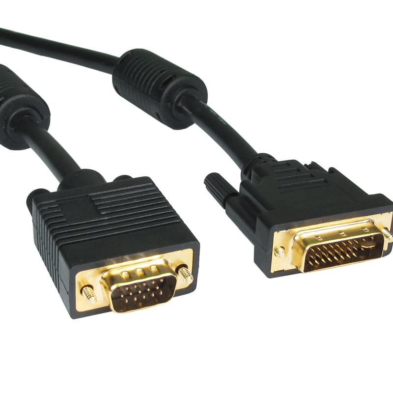 2 Meters DVI To SVGA Cable