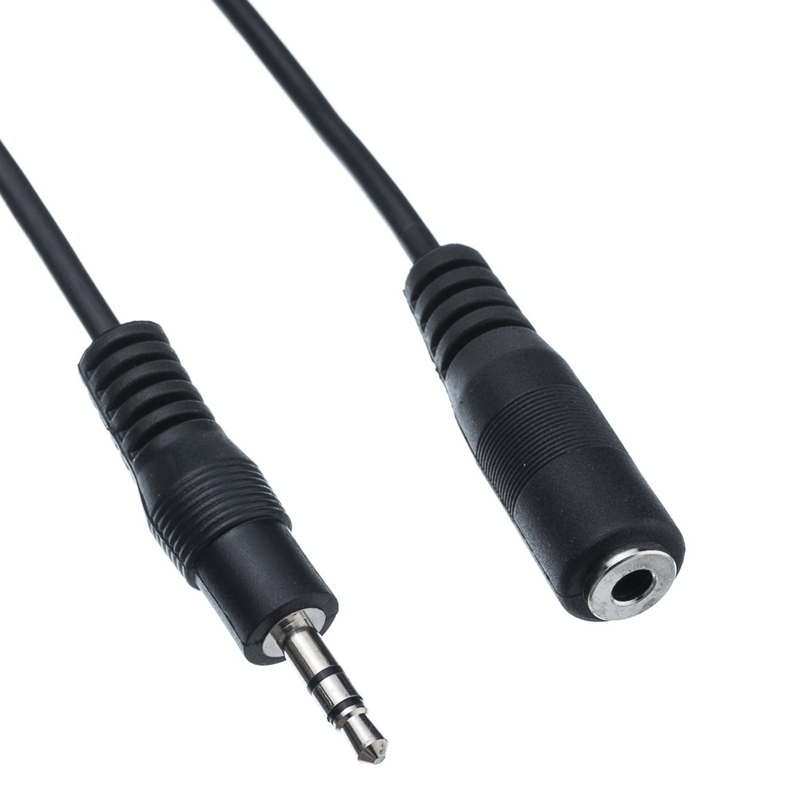 3.5mm Male to Female Audio Extension  2 Metre