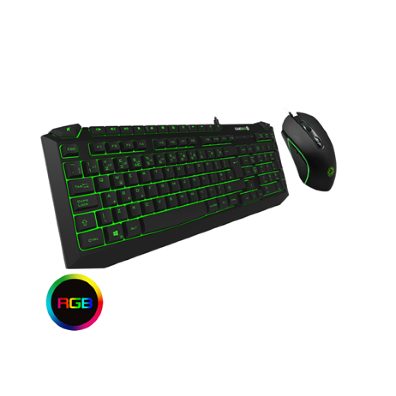 Pulse Kit 7 Colour RGB Keyboard with Pulsing Mouse
