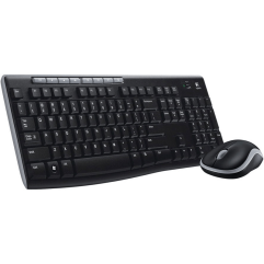 Wireless Keyboard & Mouse Multimedia Logitech MK270