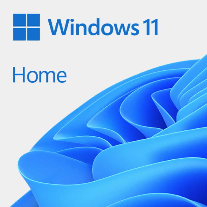 Microsoft Windows Home 11 64-bit, OEM DVD, Single Copy, DSP