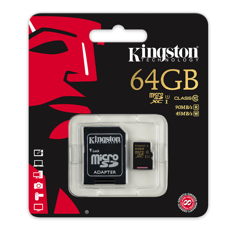 64GB kingston Micro SD card